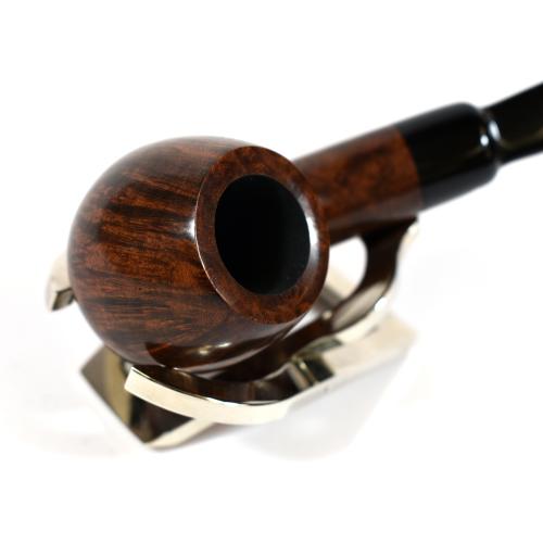 Rattrays Handmade 2T Brown Smooth Bent Fishtail Pipe (RA011)